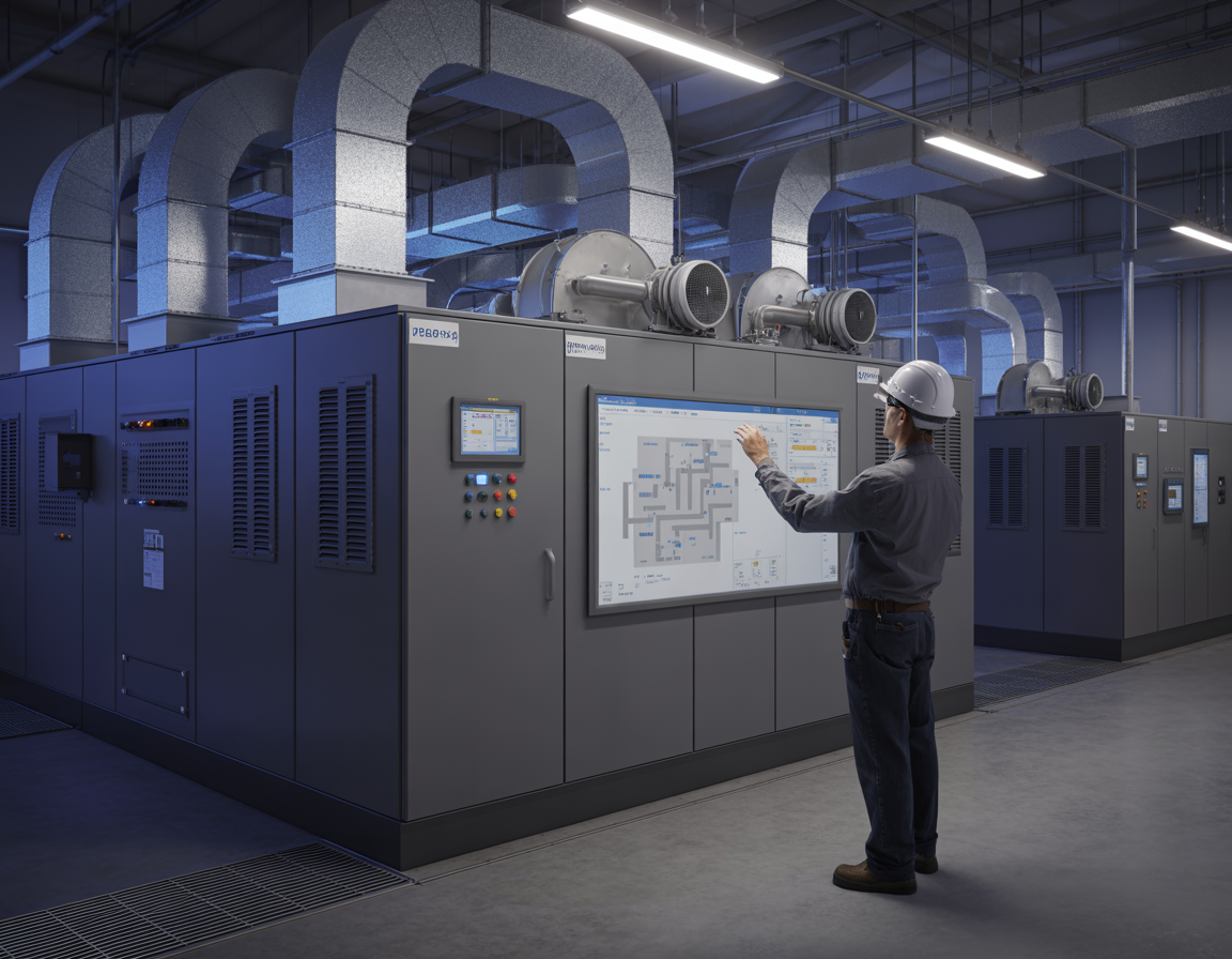 Автоматизация вентиляции и кондиционирования (HVAC) на промышленных объектах